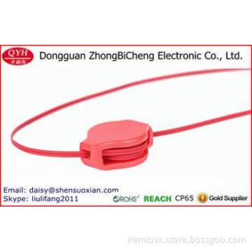 Red Color Two Sided Pull Sync Data Micro Retractable Usb Ca